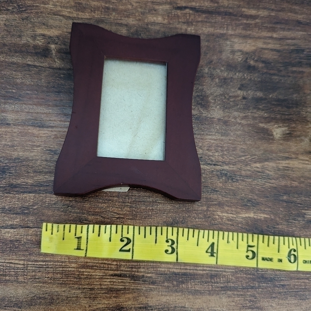 FREE WITH PURCHASE- Small Wooden Picture Frame - Picture 3 of 4